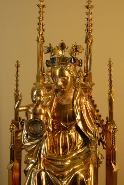 Reliquary of the umbilicus of Christ, France, 1407