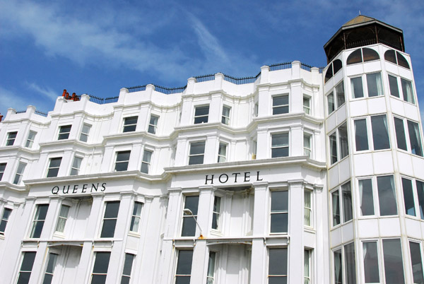 Queen's Hotel on King's Road, Brighton