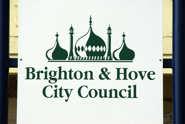 Brighton & Hove City Council using the domes of the Royal Pavilion