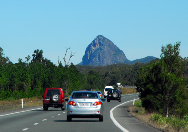 Eumundi-Noosa Road back headed to Brisbane