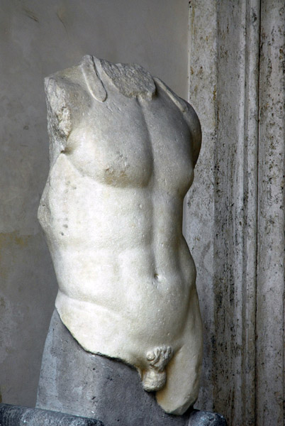 Torso of a classical male nude, Musei Capitolini