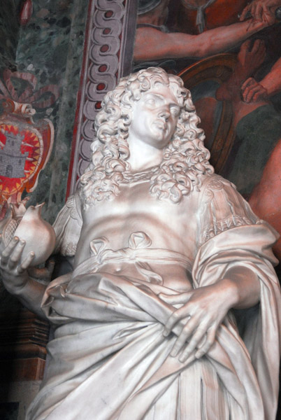 Thomae Rospigliosio statue, 1669, Sala dei Capitani
