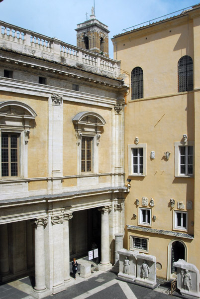 Courtyard of the Palazzo dei Conservatori