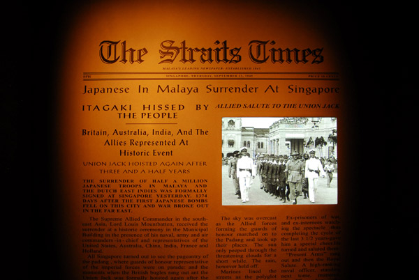 Images of Singapore - Japanese Surrender