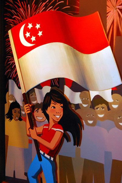 Images of Singapore - the flag of Singapore