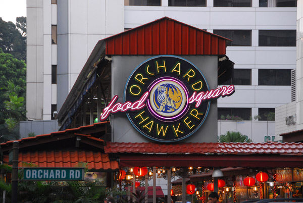 Orchard Hawker food square, Orchard Road