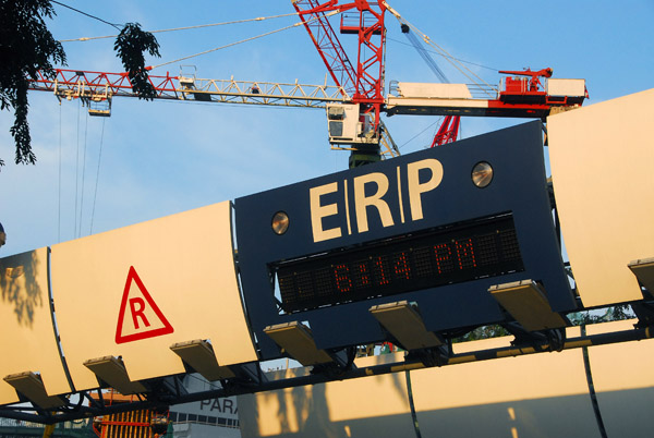 ERP - the automated downtown toll system of Singpaore