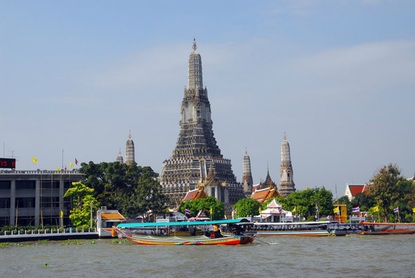 Wat Arun on the Chao Phraya River, Bangkok
