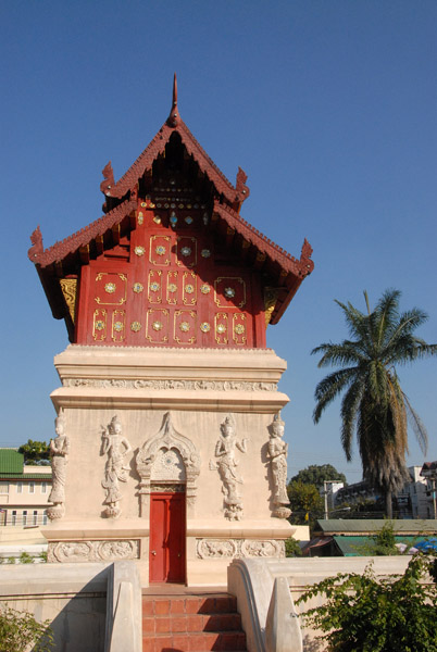 Ho Trai, the library of Wat Phra Singh