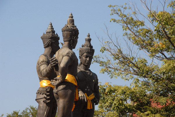 Three Kings Monument, Chiang Mai
