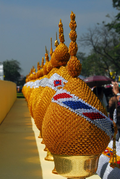 Decorations outside the Grand Palace, December 2007