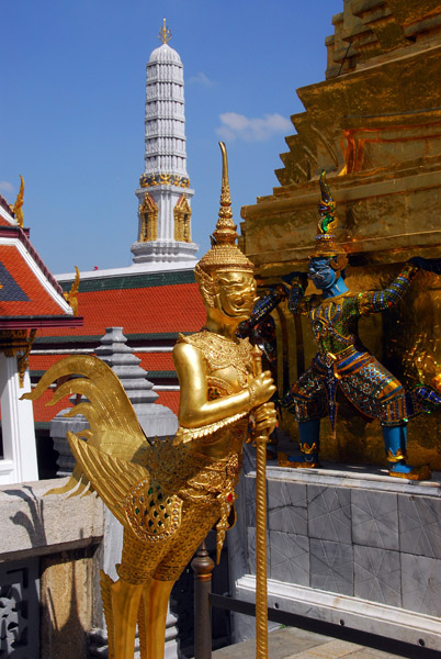 Kinnara with the Golden Chedi