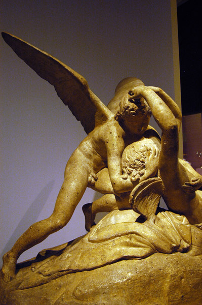 Cupid and Psyche - plaster model by Antonio Canova, 1794