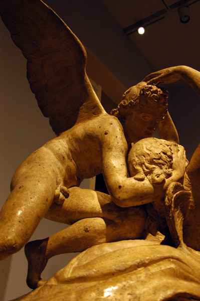 Cupid and Psyche - plaster model by Antonio Canova, 1794