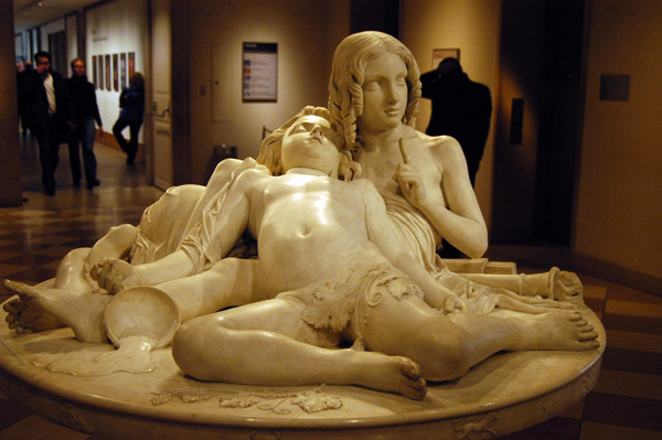 The Demidoff Table by Lorenzo Bartolini, 1845