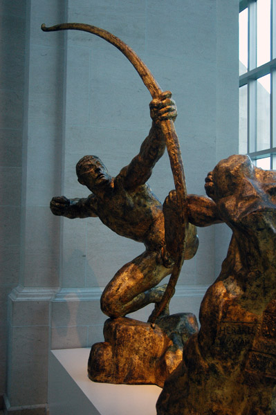 Herackles the Archer by Emile-Antoine Bourdelle, ca 1909, bronze