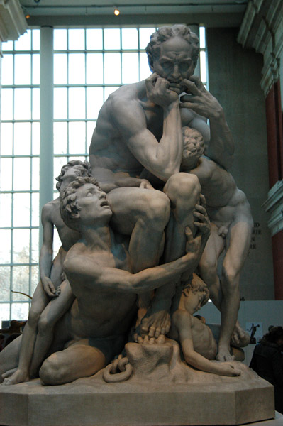 An 1862 bronze of this composition is at the Muse d'Orsay