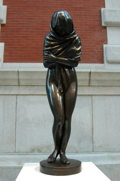 La Frileuse by Jean-Antoine Houdon, 1787