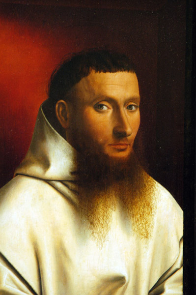 Portrait of a Carthusian by Petrus Christus, 1446