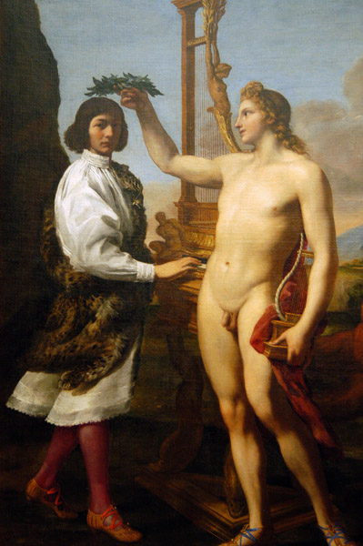 Marcantonio Pasqualini Crowned by Apollo by Andrea Sacchi, 1641