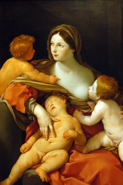 Charity by Guido Reni, ca 1630