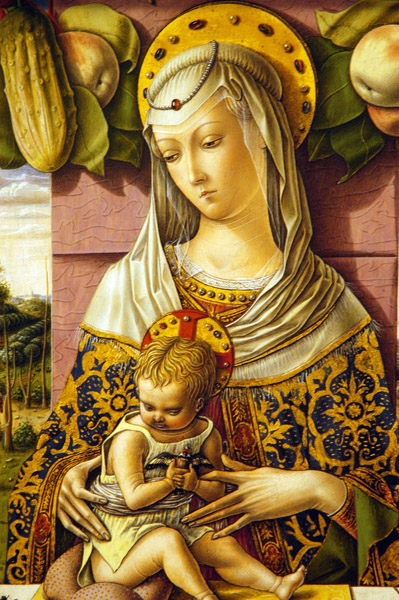Madonna and Child by Carlo Crivelli, ca 1480