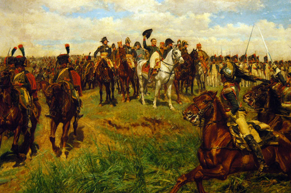 Career of Napoleon - Friedland, 1807 by Jean-Louis-Ernest Meissonier, 1875