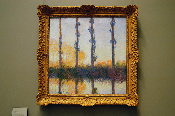 The Four Trees by Claude Monet, 1891