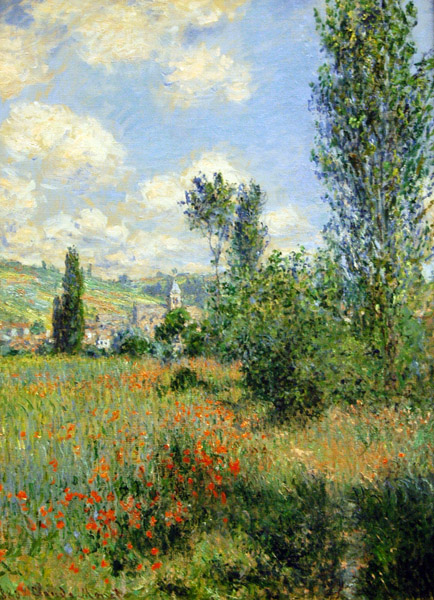Garden at Sainte-Adresse by Claude Monet, 1867