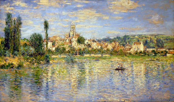 View on Vtheuil by Claude Monet, 1880