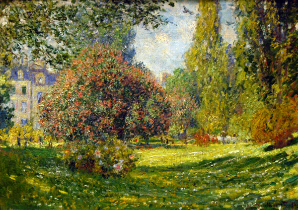 The Parc Monceau by Claude Monet, 1876