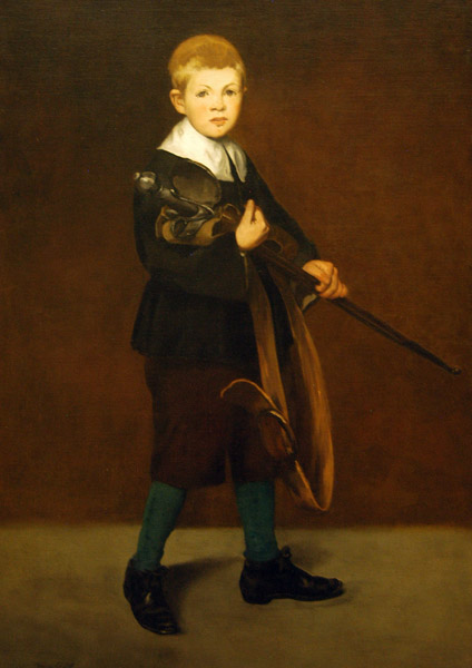 Boy with a Sword by Édouard Manet, 1861