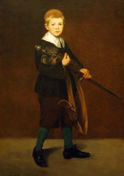 Boy with a Sword by douard Manet, 1861