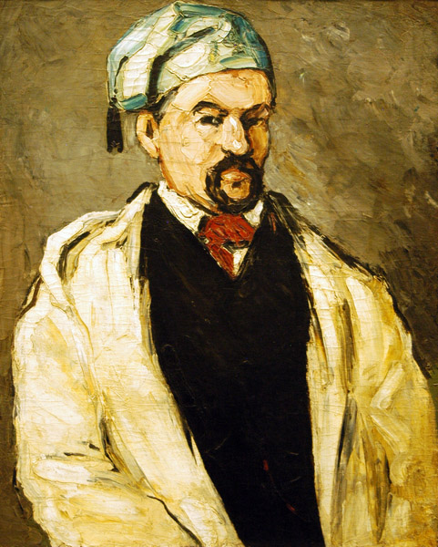 Portrait of Doninique Aubert by Paul Cézanne, 1866