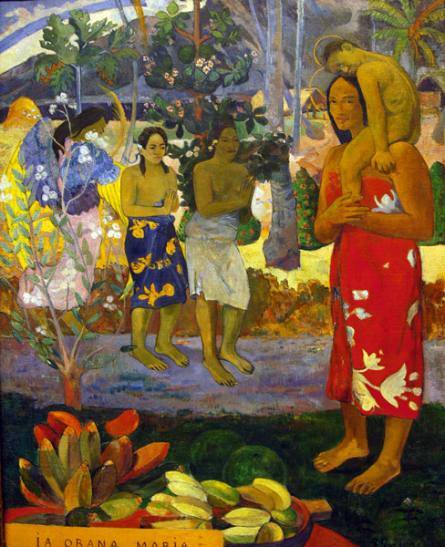 Ia Orana Maria (Hail Mary) by Paul Gauguin, 1891