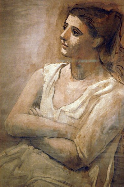 Woman in White by Pablo Picasso, 1923