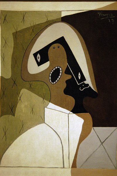 Harlequin by Pablo Picasso, 1927