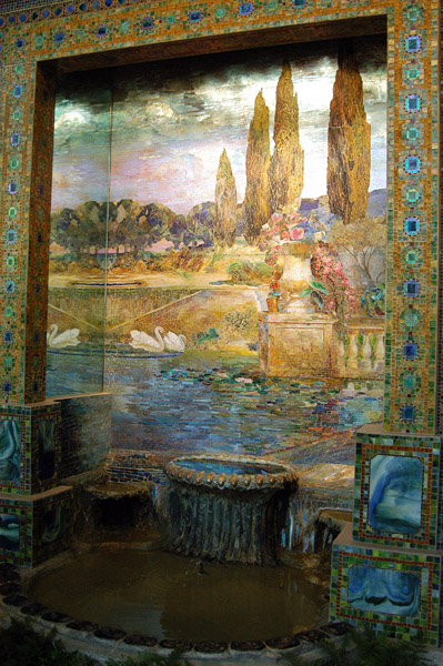Mosaic fountain, Metropolitan Museum of Art