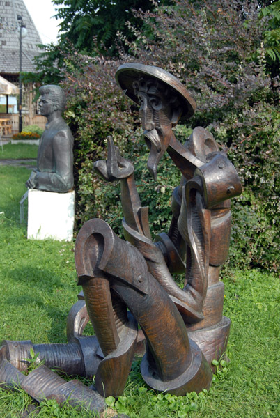 Don Quixote by N.A. Silis, 1997, Sculpture Garden of the House of Artists