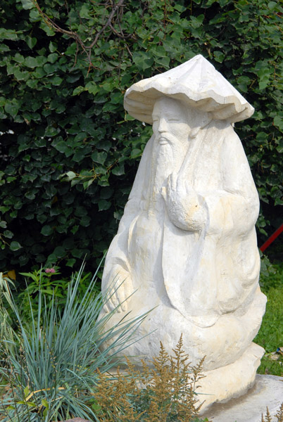 Old man in Chinese hat, Sculpture Garden of the House of Artists
