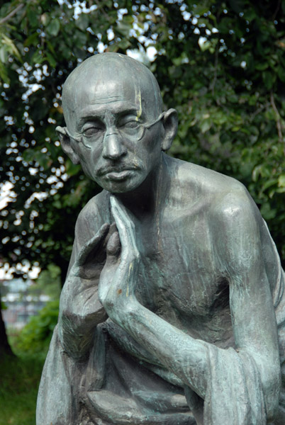 Gandhi, Sculpture Garden of the House of Artists