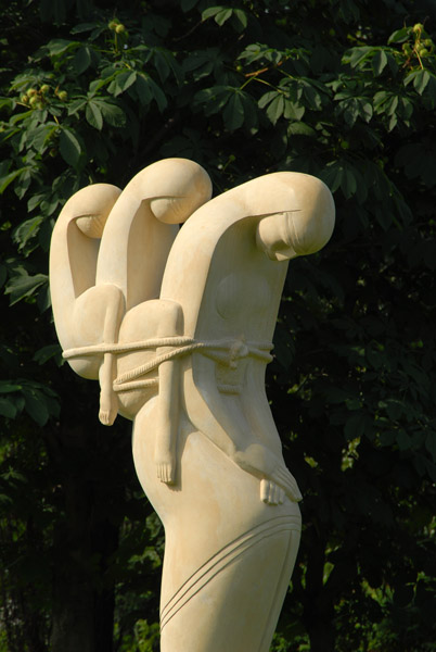 Refugees (Беженцы) F.R. Rzayev 2005, Sculpture Garden of the House of Artists