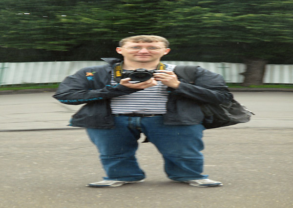 Funhouse mirror, Gorky Park