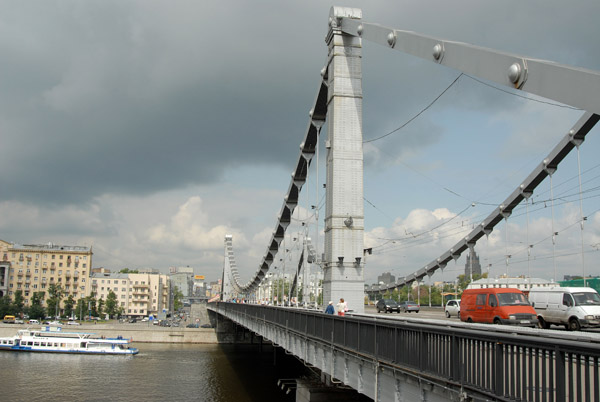 Krymsky Bridge near Gorky Park