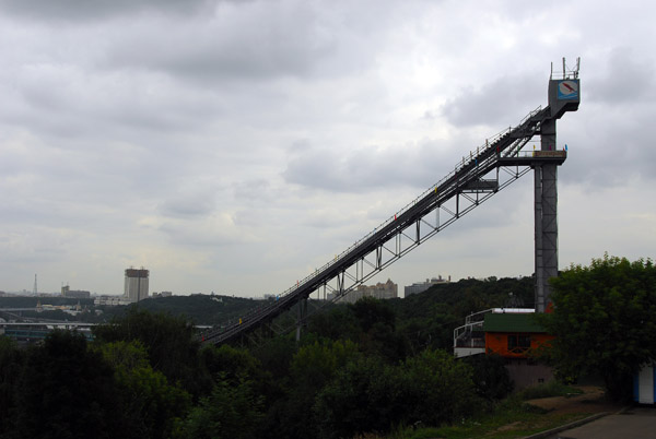 Ski jump near Moscow State University