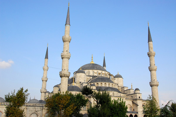 Sultanahmet Mosque (Blue Mosque) from the Sultan Hill Guesthouse