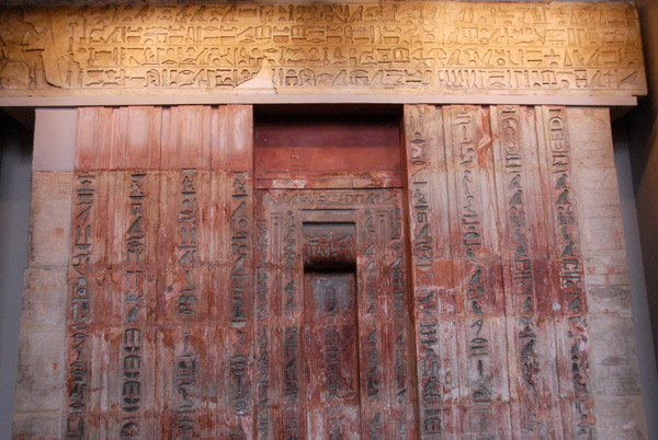 False door and architrave of Ptahshepses, 5th Dynasty, ca 2400 Saqqara