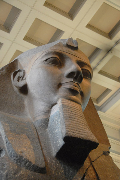 Upper part of a colossal statue of Ramesses II, 19th Dynasty, ca 1270 BC, Thebes