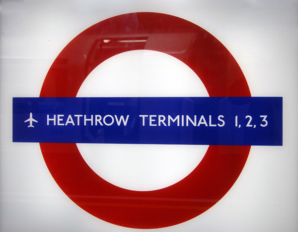 Underground Heathrow Terminals 1,2,3
