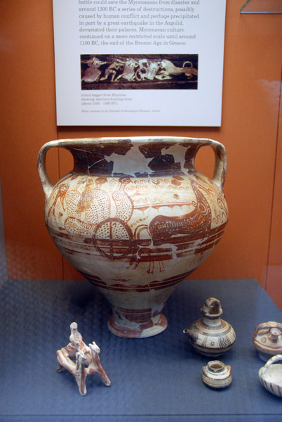 Ancient Greek pottery - Myceanae 1550-1500 BC